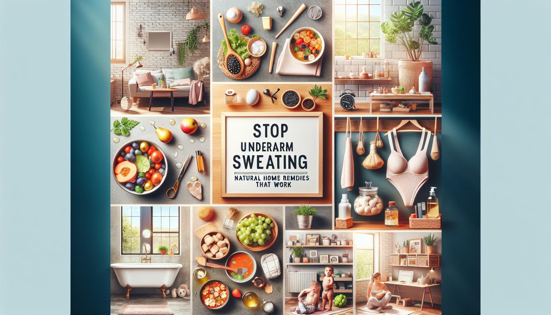 Stop Underarm Sweating: Natural Home Remedies That Work